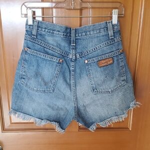 Wrangler Women's Blue Denim Shorts